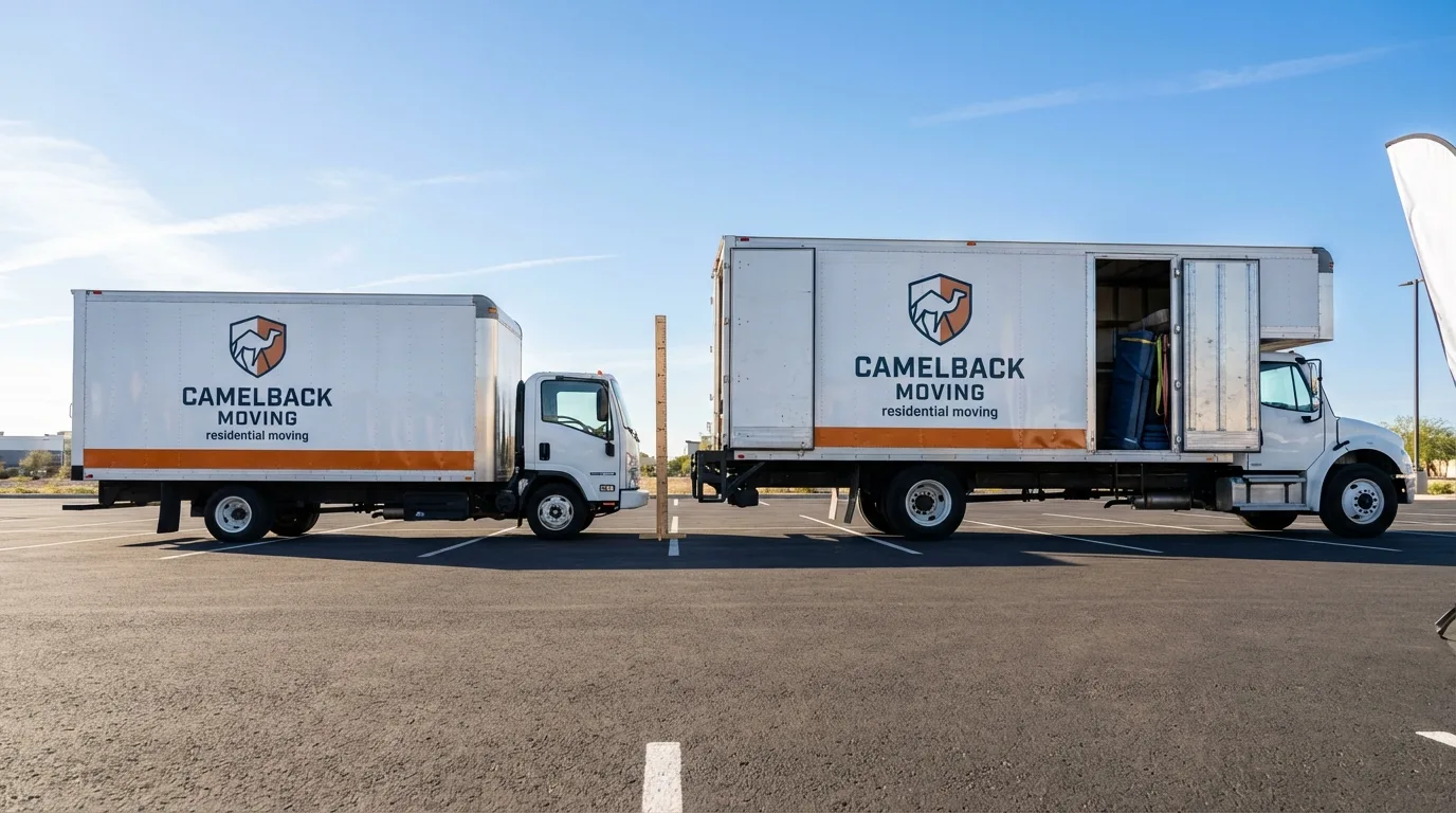 Moving truck size capacity guide in Emerald Isle